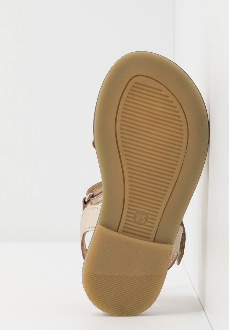 Friboo Friboo LEATHER - Sandals - gold Discount Store für neue Produkte