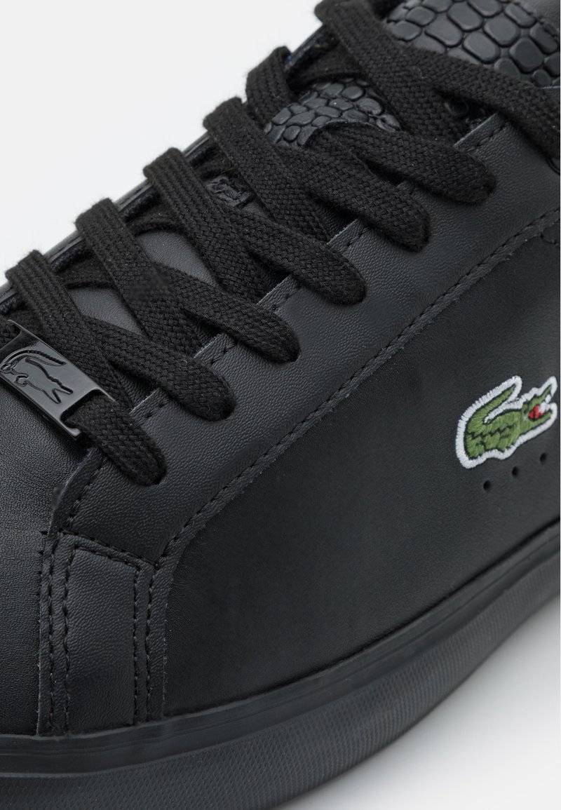 Lacoste Lacoste POWERCOURT - Trainers - black Nur noch ein Tag übrig