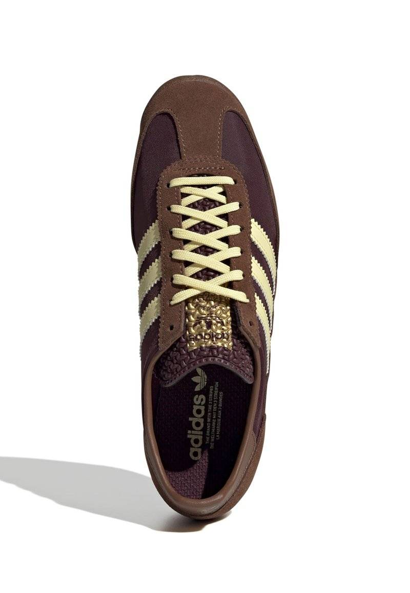 adidas Originals adidas Originals SL72 OG - Trainers - maroon almost yellow preloved brown Günstiger Verkauf