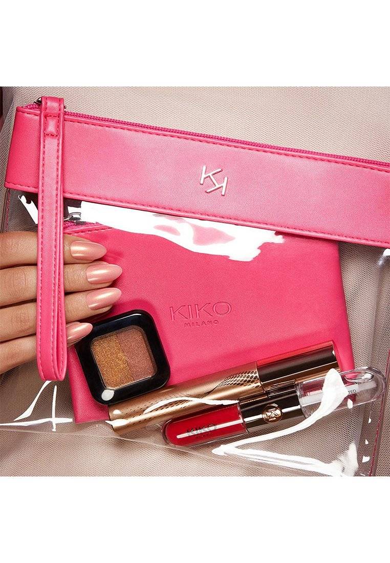 KIKO Milano KIKO Milano TRANSPARENT BEAUTY CASE - Makeup accessory - 002 fuchsia Exklusivangebot