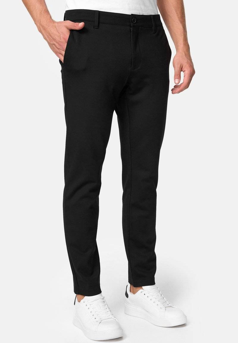 INDICODE JEANS INDICODE JEANS SUPER STRETCH RODEKRO - Chinos - black Exklusive Angebote