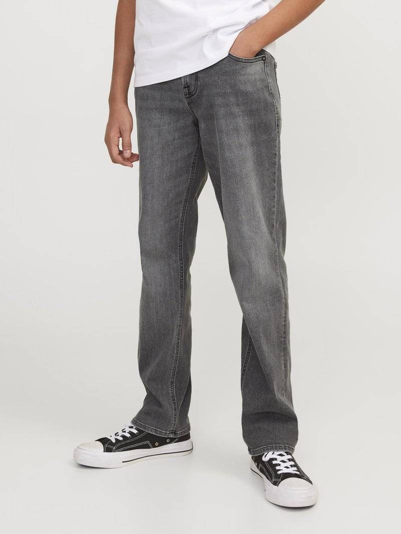 Jack & Jones Junior Jack & Jones Junior JJICLARK JJORIG - Straight leg jeans - grey denim VIP-Rabatte