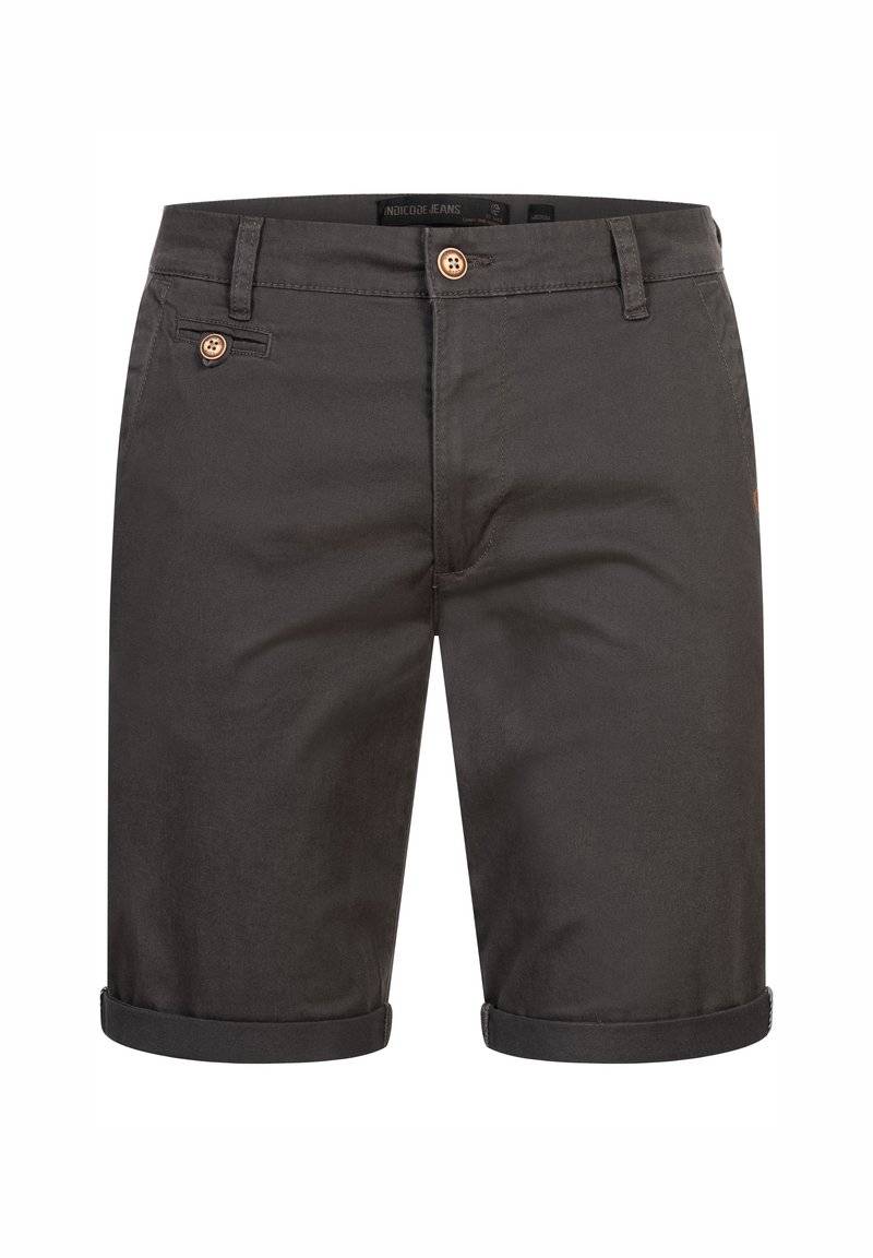 INDICODE JEANS INDICODE JEANS CUBA - Shorts - raven Begrenzte Freigabe