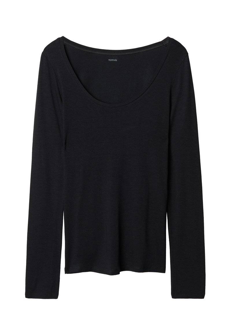 Tezenis Tezenis ROUND-NECK - Long sleeved top - nero Letzter Tag