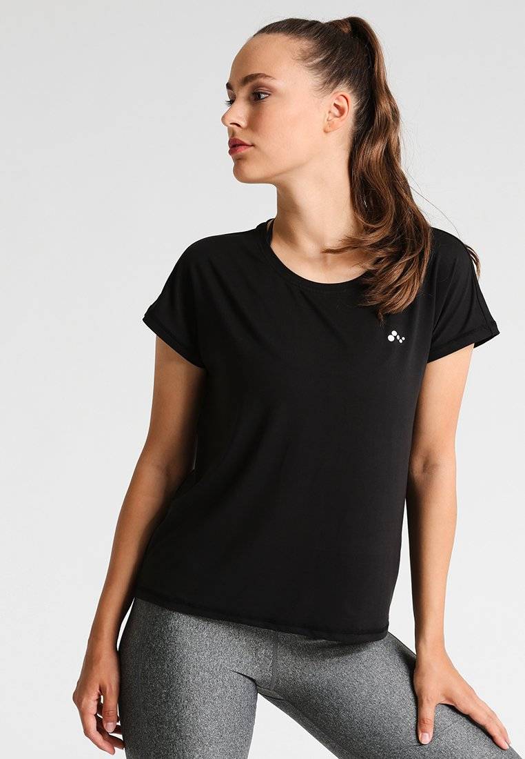 ONLY Play ONLY Play ONPAUBREE ON BAT LOOSE TEE - Basic T-shirt - black Fabrikladen