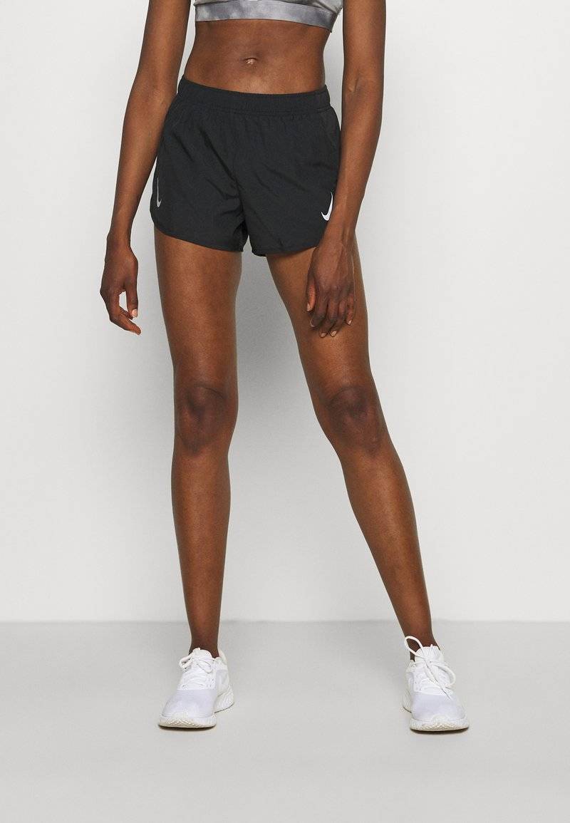 Nike Performance Nike Performance FAST TEMPO SHORT - Sports shorts - black Black Friday Preise