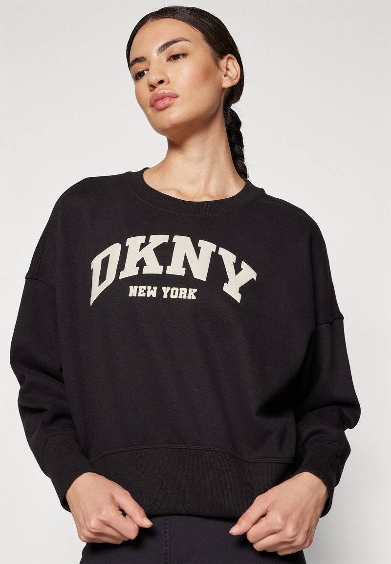 DKNY DKNY VARSITY PUFF LOGO SLEEVE - Sweatshirt Auslauf