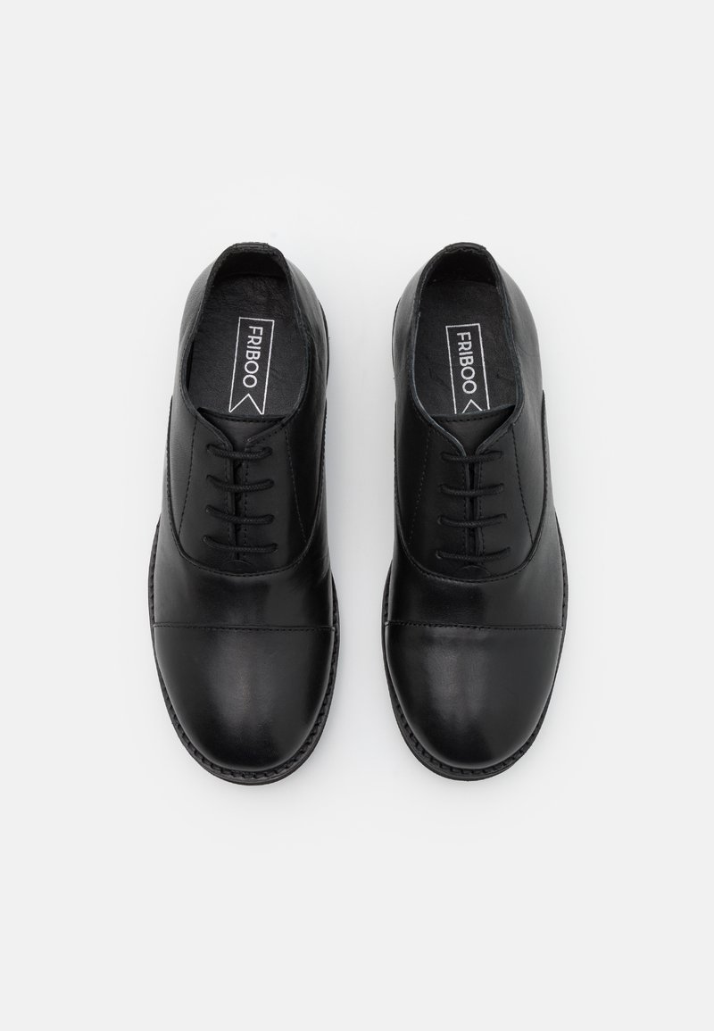 Friboo Friboo LEATHER - Lace-ups - black Exklusivangebot