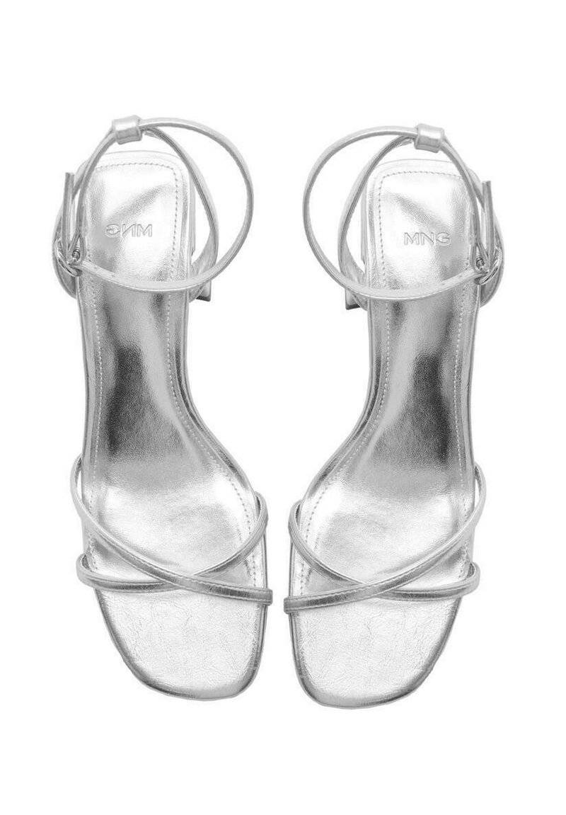 Mango Mango Sandals - plata Valentinstagsangebot
