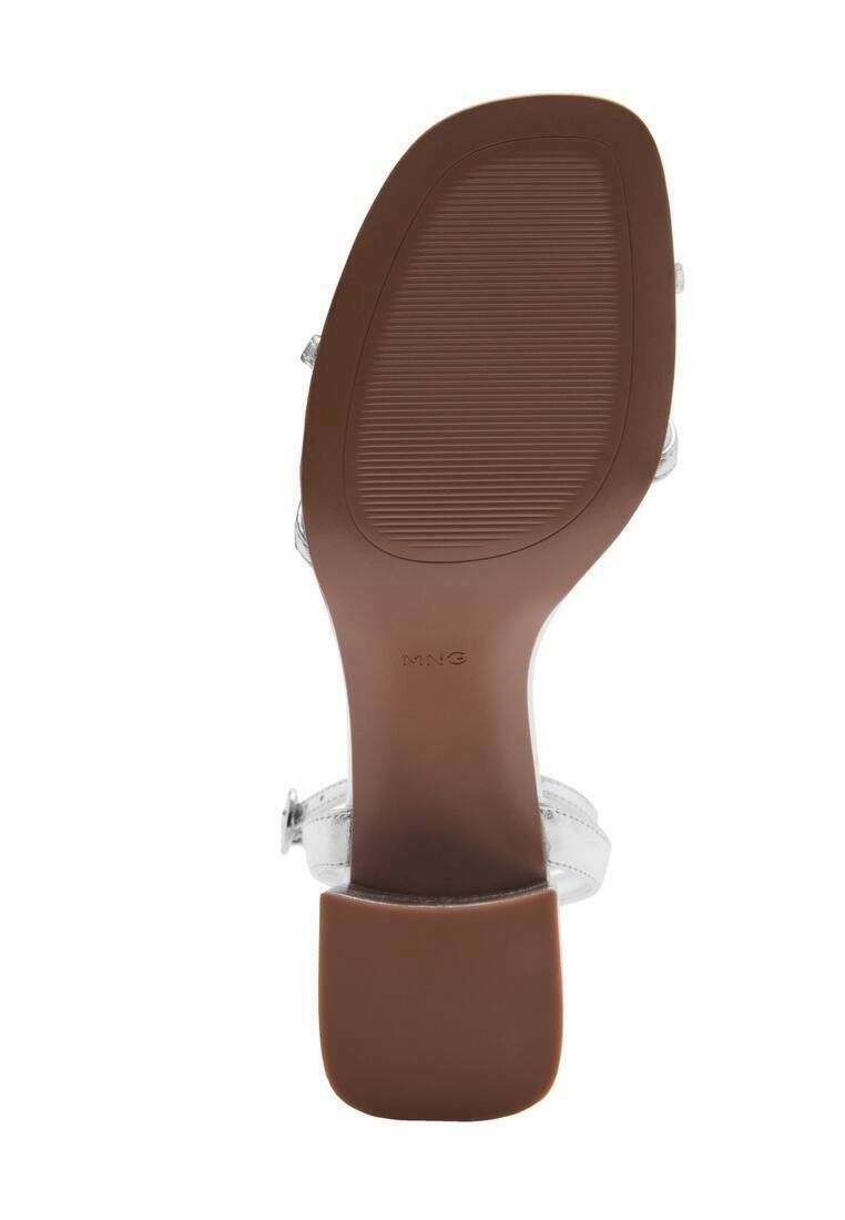 Mango Mango Sandals - plata Valentinstagsangebot