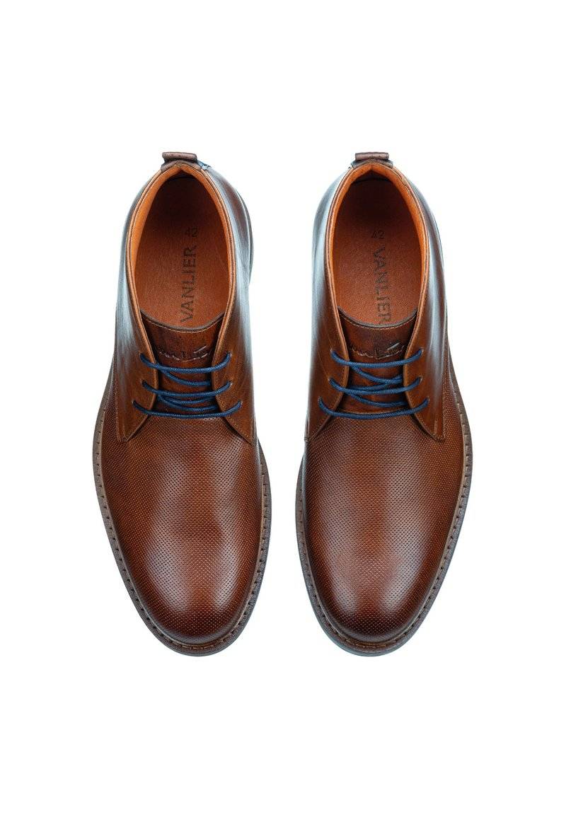Van Lier Van Lier BOSTON - Lace-ups - cognac Jubiläumsangebot