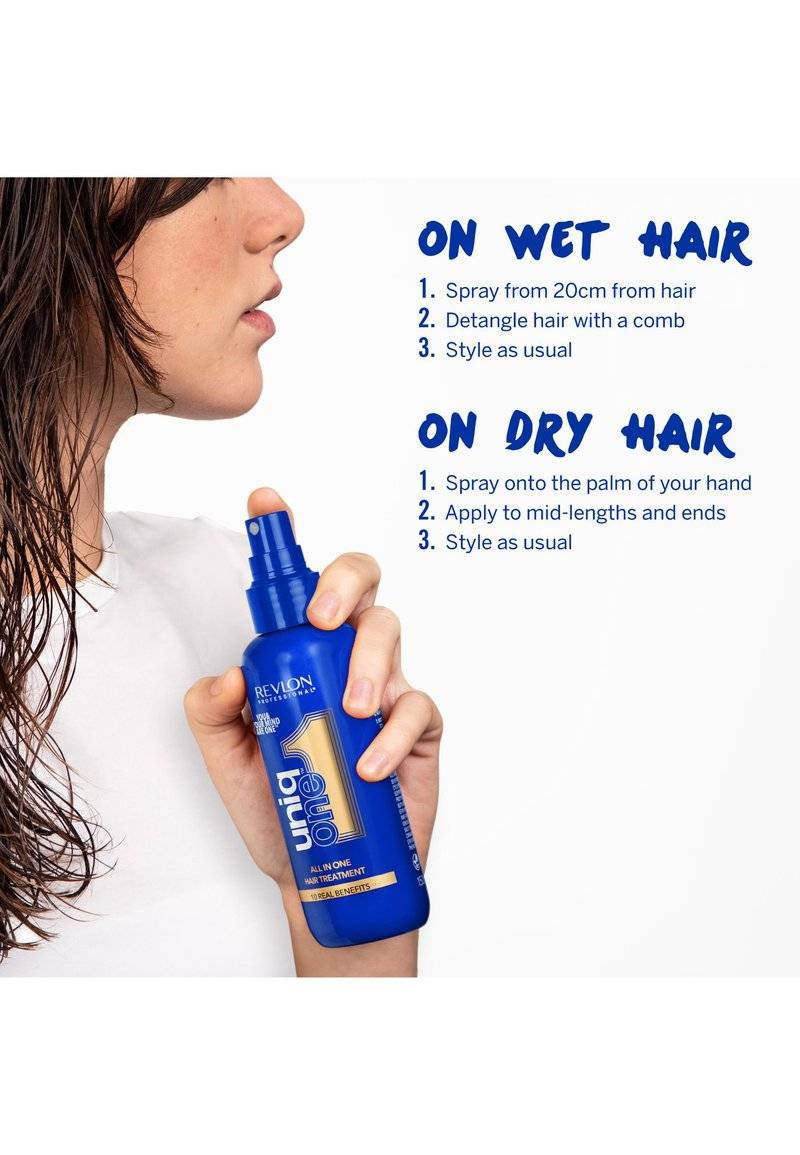 Revlon Professional Revlon Professional UNIQONE LIMITED EDITION RELAXING FRAGRANCE LEAVE-IN PROFESSIONAL MULTI-BENEFIT HAIR TREATMENT - REPAIR, DETANGLE, CONTROL FRIZZ & STYLE - Hair treatment Räumungsverkauf