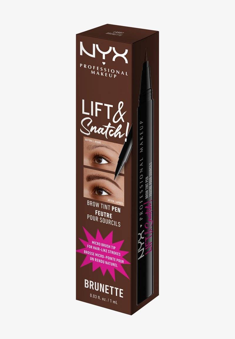 NYX Professional Makeup NYX Professional Makeup LIFT & SNATCH BROW TINT PEN - Eyebrow pencil - brunette Letzter Tag