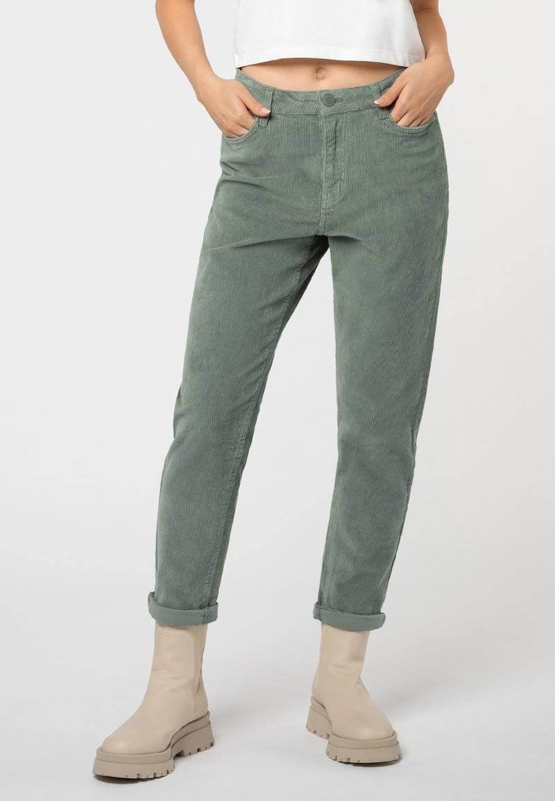 Eight 2 Nine Eight 2 Nine Trousers - middle green Vierteljährliche Förderung