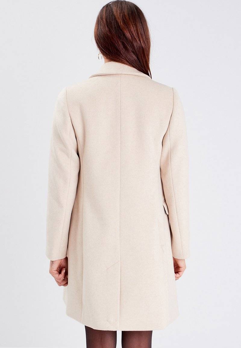 Cache Cache Cache Cache GERADER MIT KNÖPFEN - Classic coat - beige Super Rabatt