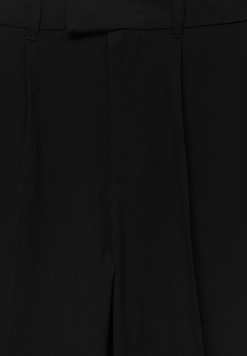 PULL&BEAR PULL&BEAR DARTED SMART - Trousers - black Kostenloser Versand international