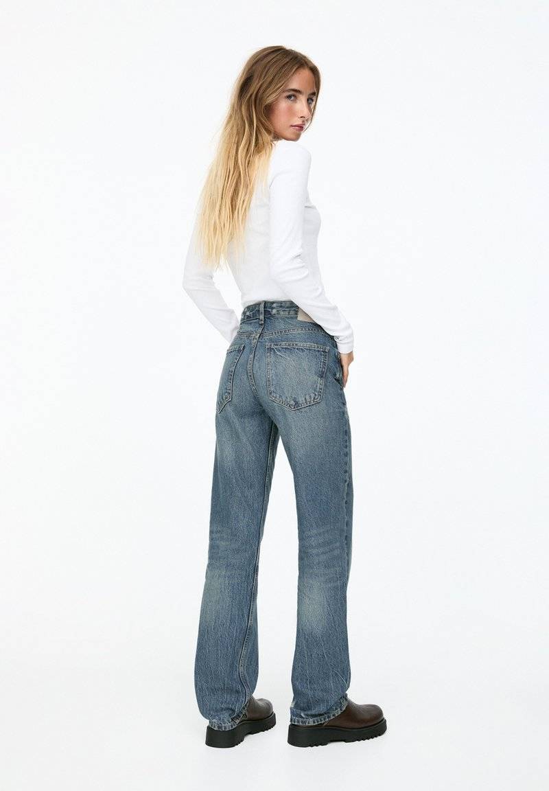 PULL&BEAR PULL&BEAR MID - Straight leg jeans - blue Fabrikladen