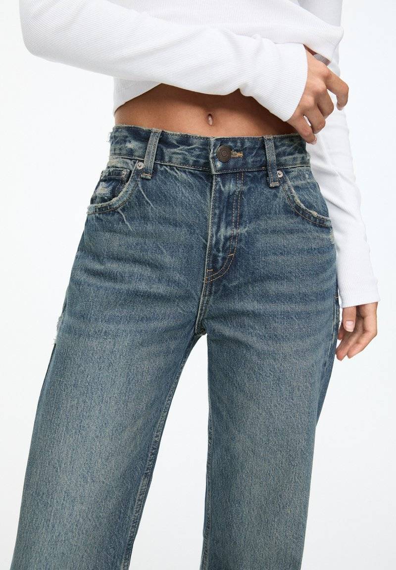 PULL&BEAR PULL&BEAR MID - Straight leg jeans - blue Fabrikladen