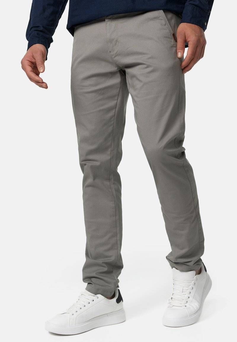INDICODE JEANS INDICODE JEANS CHERRY - Chinos - light grey Speichern exportieren