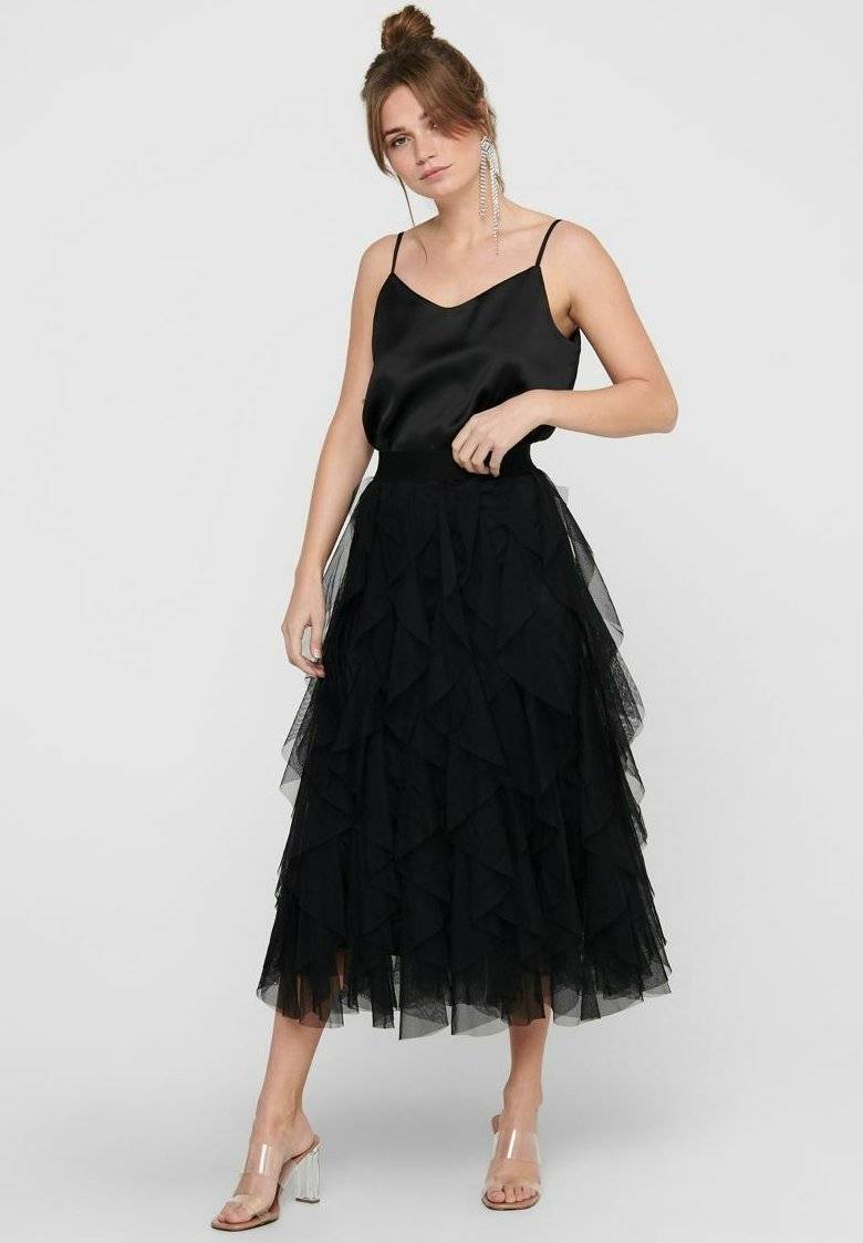 ONLY ONLY ONLSKY SKIRT - A-line skirt - black Rabatte dieses Monats
