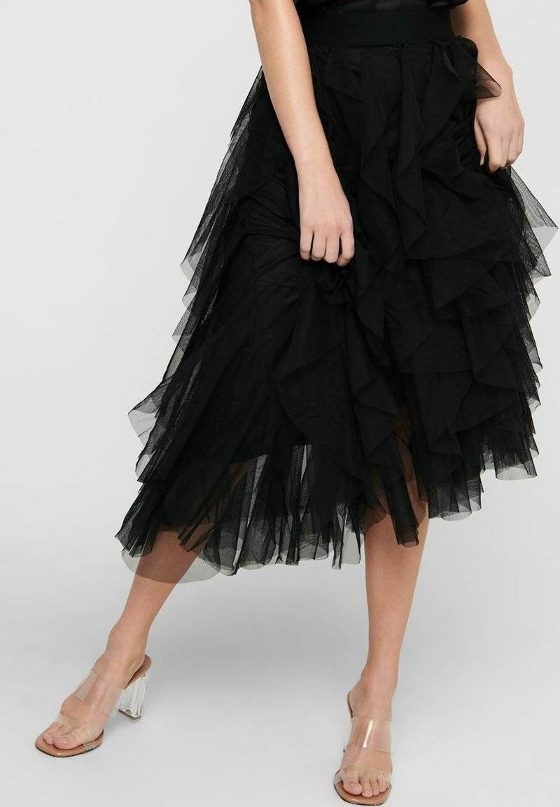 ONLY ONLY ONLSKY SKIRT - A-line skirt - black Rabatte dieses Monats