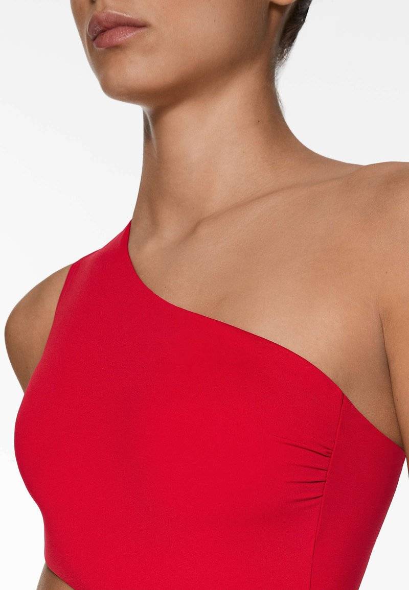 OYSHO OYSHO ASYMMETRIC - Swimsuit - red Online