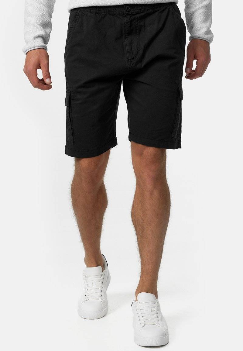 INDICODE JEANS INDICODE JEANS KINNAIRD - Shorts - black Outlet