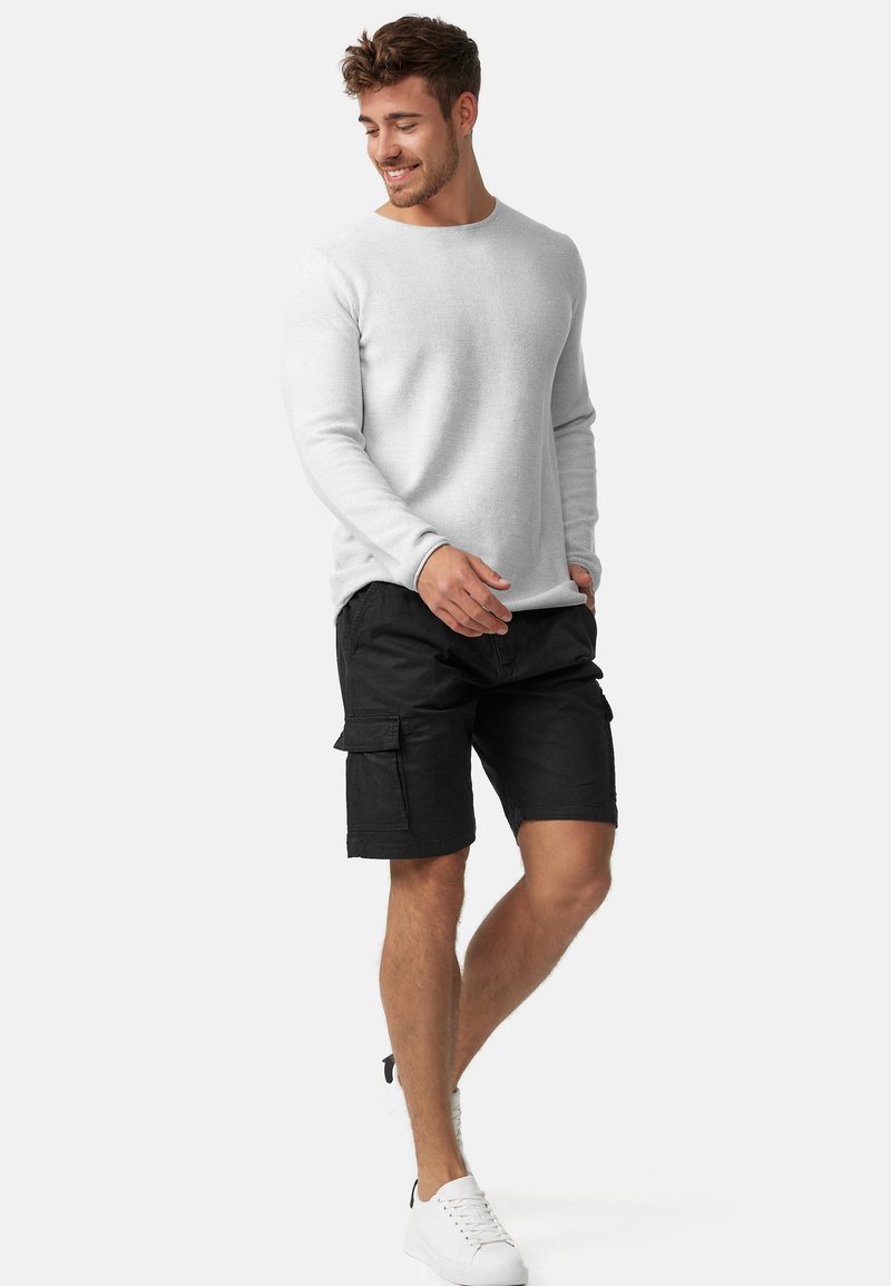 INDICODE JEANS INDICODE JEANS KINNAIRD - Shorts - black Outlet