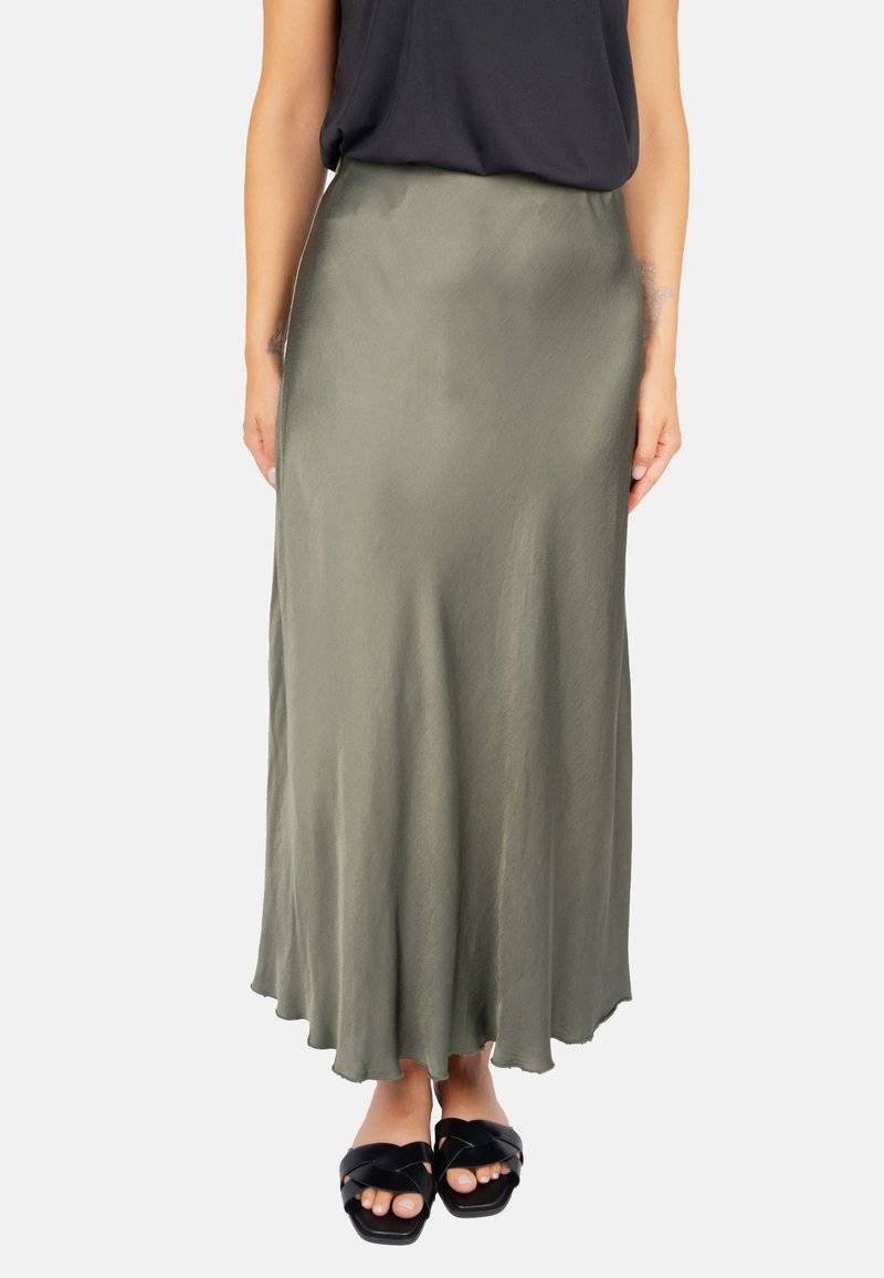 Seasons of April Seasons of April LILLY - Maxi skirt - khaki Angebote