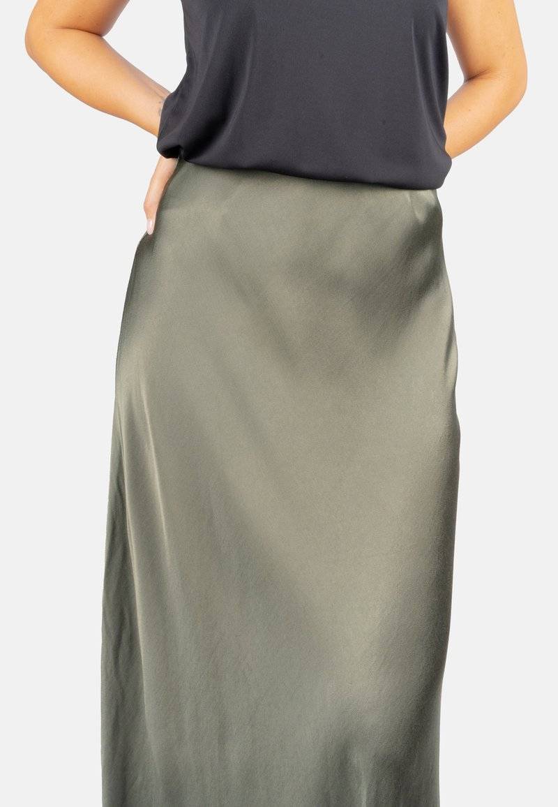 Seasons of April Seasons of April LILLY - Maxi skirt - khaki Angebote