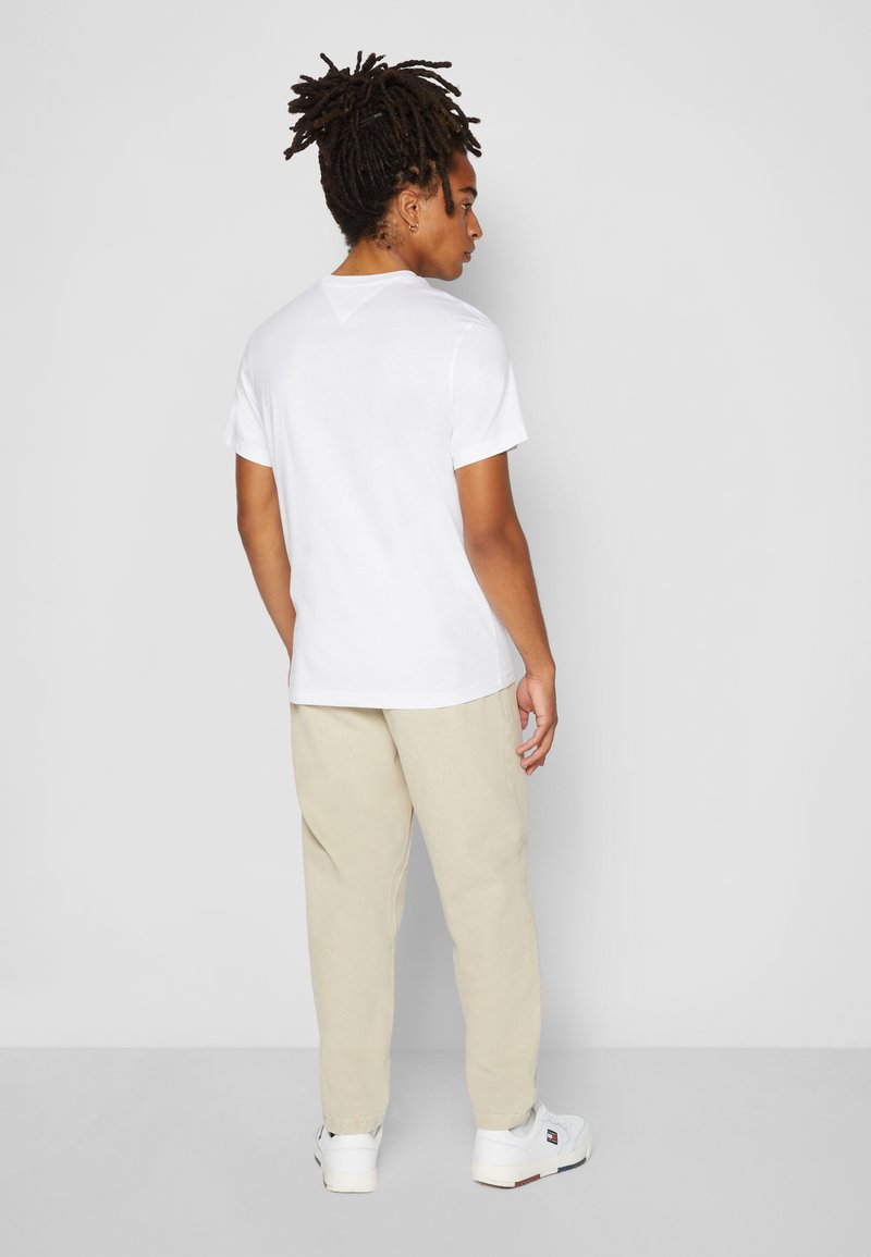 Tommy Jeans Tommy Jeans SLIM TEE - Basic T-shirt - classic white Schlussverkauf