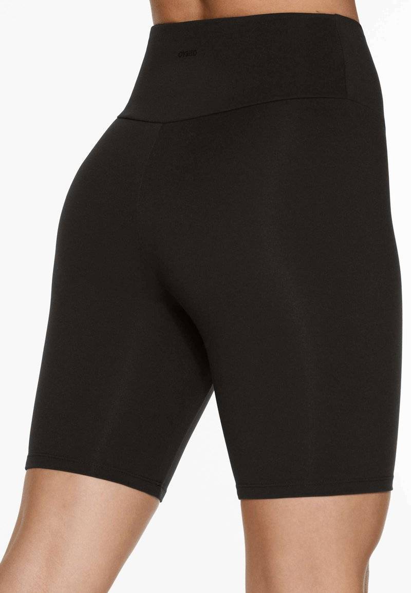 OYSHO OYSHO COMFORTLUX HIGH-RISE BIKER 20cm - Leggings - black Jubiläumsangebot