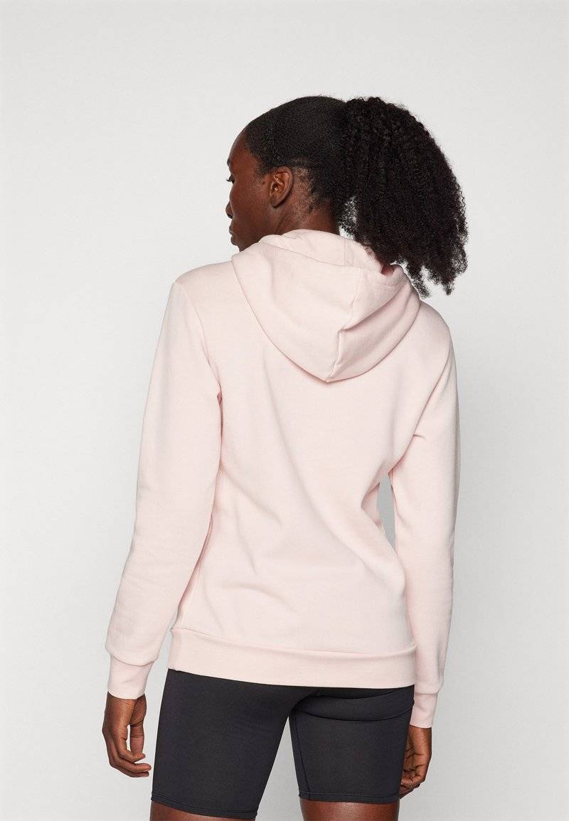 adidas Sportswear adidas Sportswear ESSENTIALS SMALL LOGO FEEL COZY HOODIE - Hoodie - sandy pink Lagerräumung