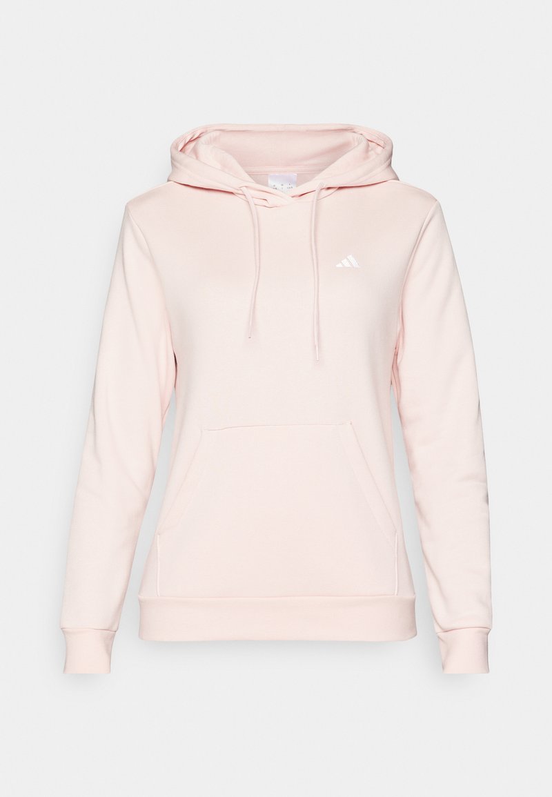 adidas Sportswear adidas Sportswear ESSENTIALS SMALL LOGO FEEL COZY HOODIE - Hoodie - sandy pink Lagerräumung