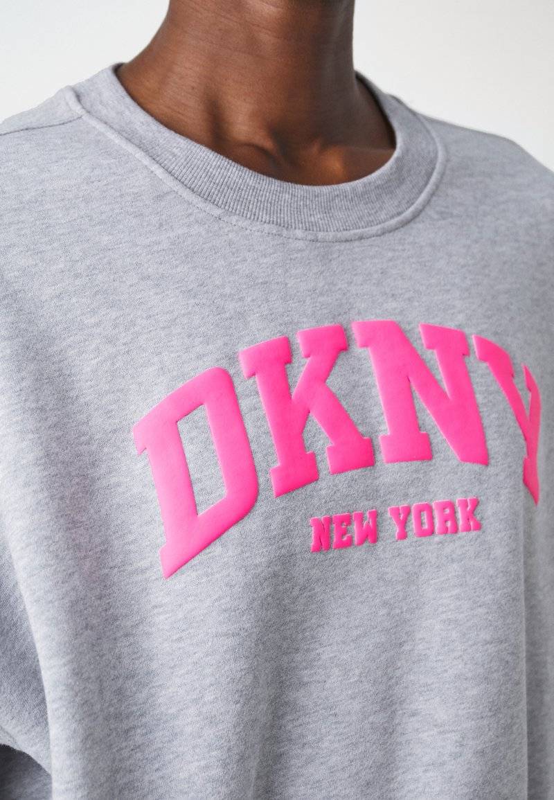 DKNY DKNY VARSITY PUFF LOGO SLEEVE - Sweatshirt Begrenzt auf 3 Tage