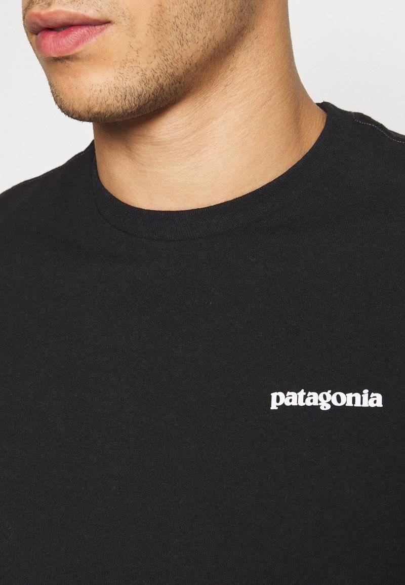 Patagonia Patagonia LOGO TEE - Print T-shirt - black Black Friday Preise