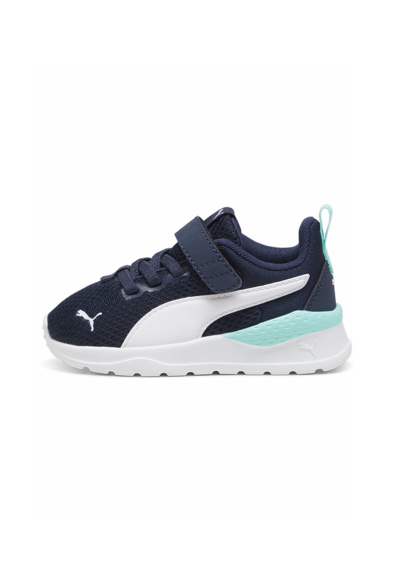 Puma Puma ANZARUN LITE - Neutral running shoes - club navy white mint Schlussverkauf