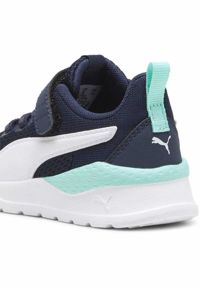 Puma Puma ANZARUN LITE - Neutral running shoes - club navy white mint Schlussverkauf