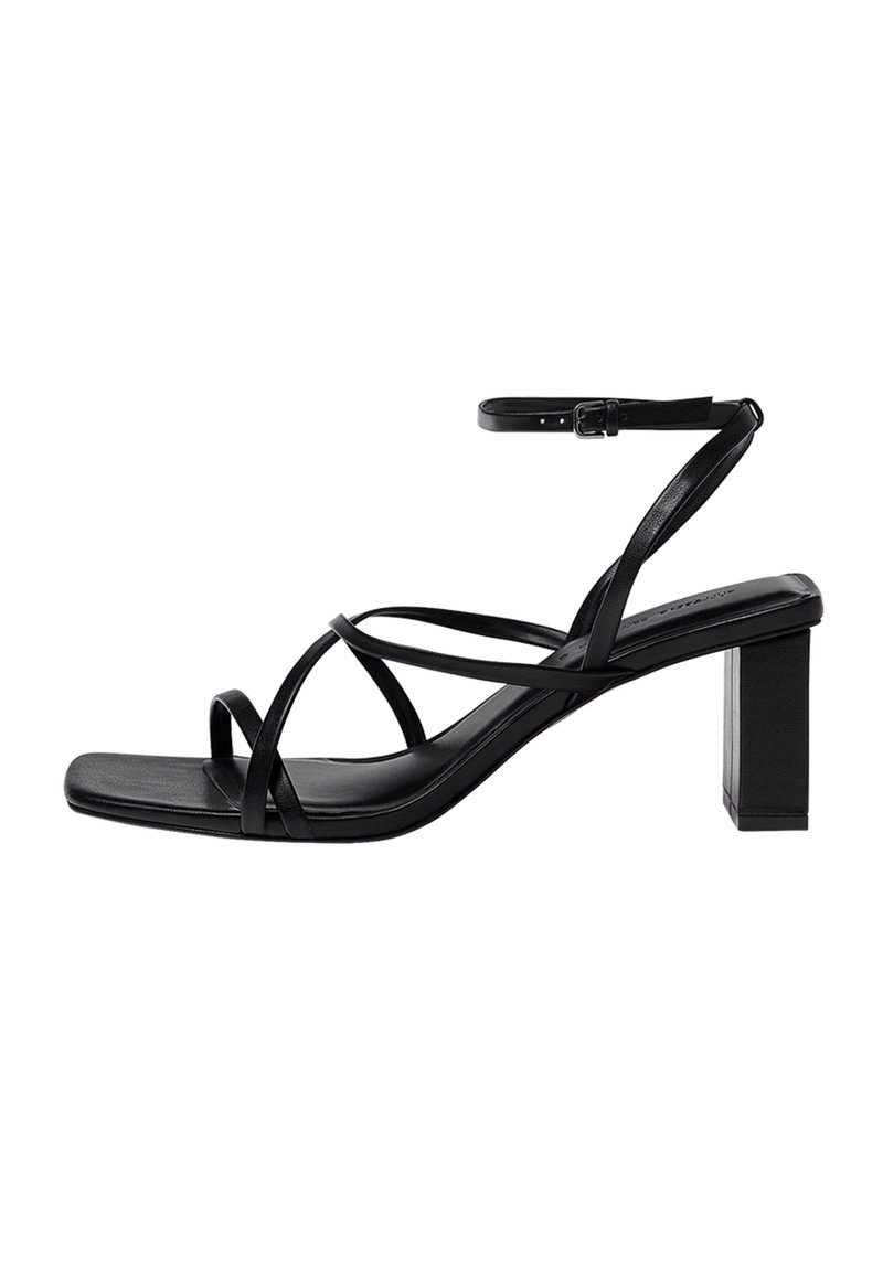 PULL&BEAR PULL&BEAR WITH CROSSOVER STRAPS - Sandals - black Muttertagsangebot