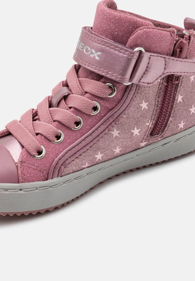 Geox Geox KALISPERA GIRL - High-top trainers - dark pink Vatertagsangebot