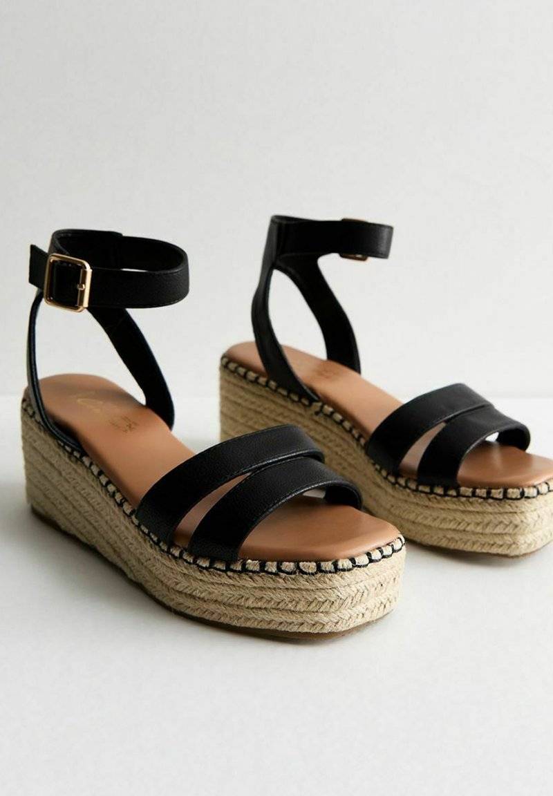 New Look New Look Espadrilles - black Zeitlich begrenztes Angebot