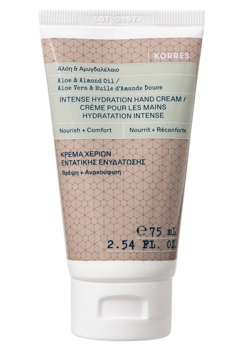 KORRES KORRES ALOE & ALMOND OIL INTENSIVELY MOISTURIZING HAND CREAM - Hand cream Letzter Tag