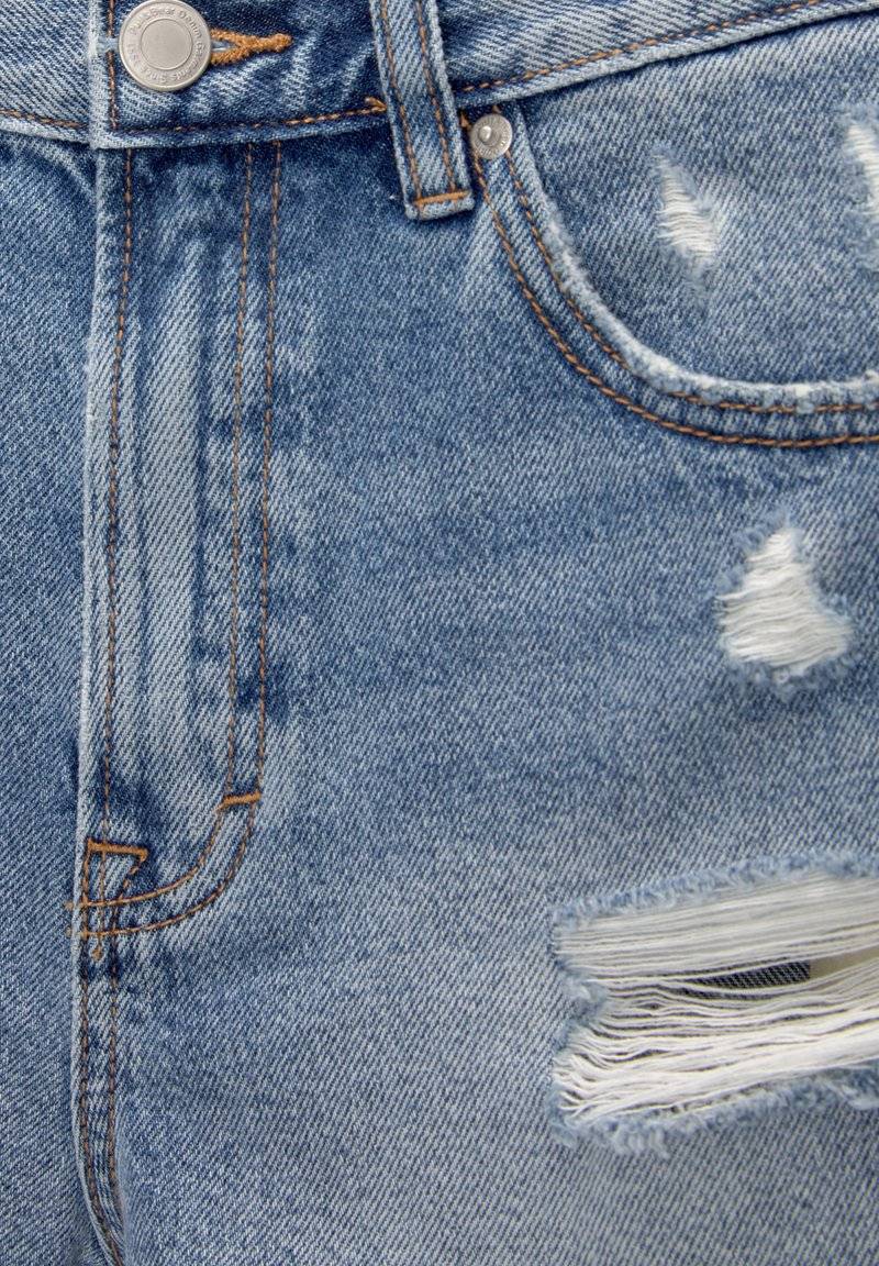 PULL&BEAR PULL&BEAR Denim shorts - blue denim Discount Store für neue Produkte