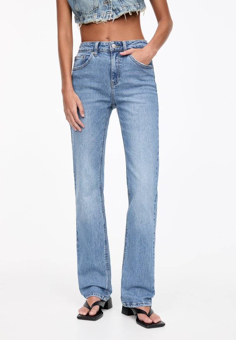 PULL&BEAR PULL&BEAR Straight leg jeans - blue Clearance-Verkauf