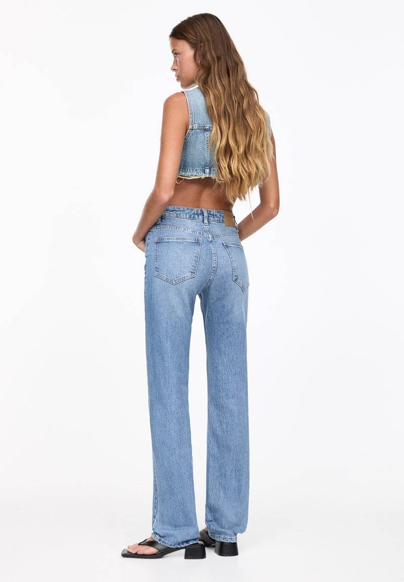 PULL&BEAR PULL&BEAR Straight leg jeans - blue Clearance-Verkauf