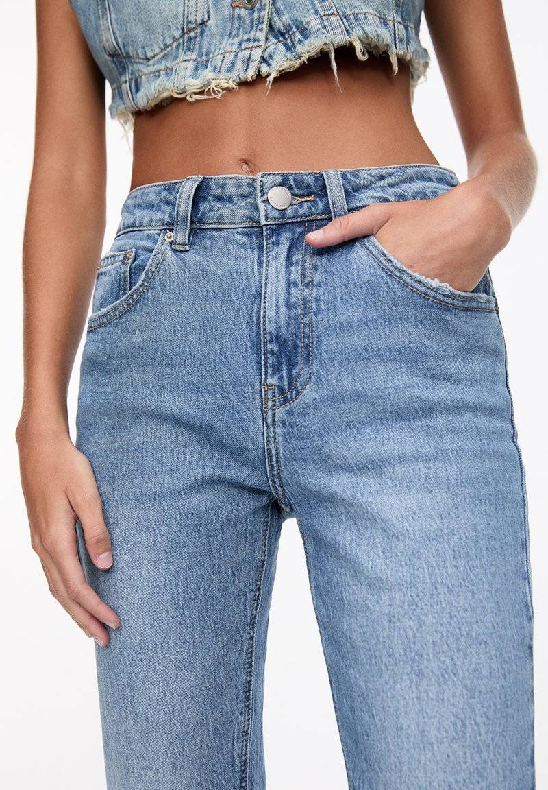 PULL&BEAR PULL&BEAR Straight leg jeans - blue Clearance-Verkauf