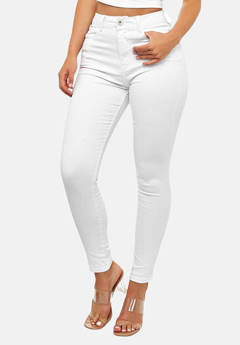 Elara Elara HIGHWAIST - Jeans Skinny Fit - weiß