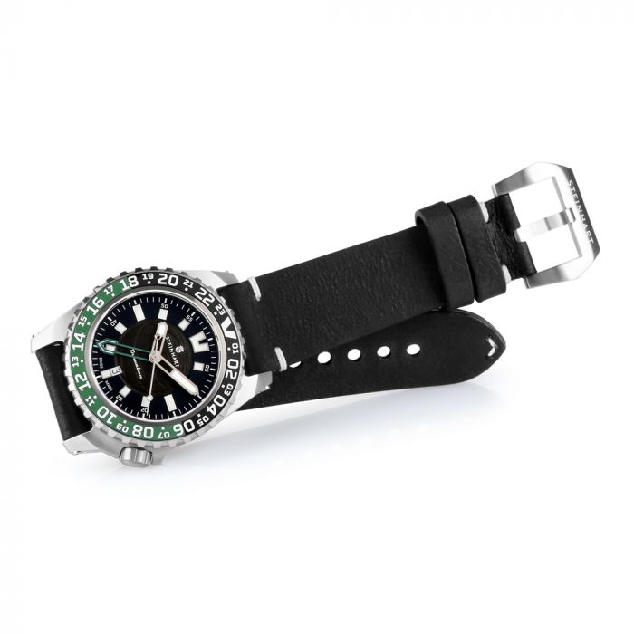 Steinhart TRAVELLER GMT green Taucheruhr Top Angebot