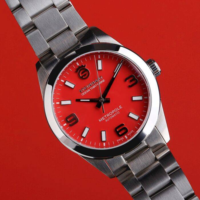 Steinhart Ocean 39 Metropole red Blitzangebot