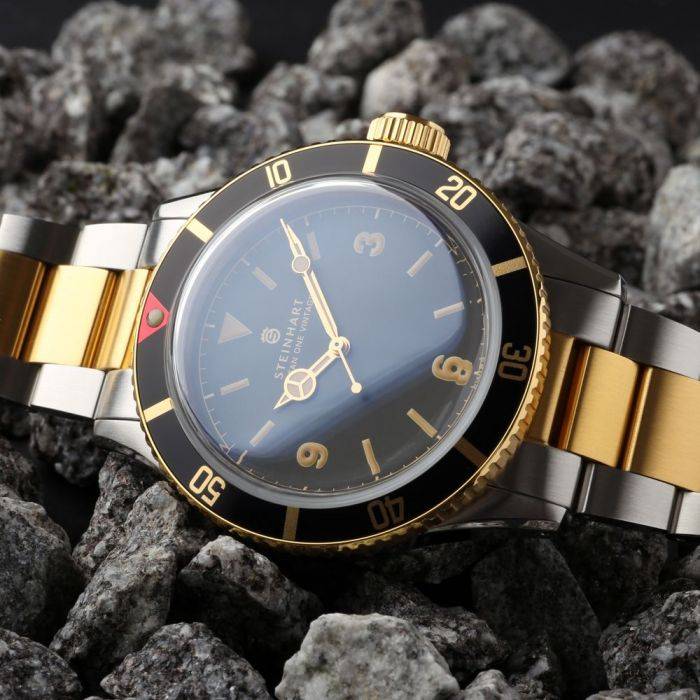Steinhart Ocean One Vintage two-tone Taucheruhr Letzte 2 Tage